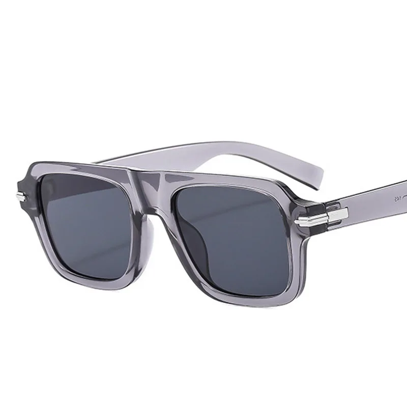 Fashion Square Sunglasses For Men Classic Pilot Oversized Sun Glasses Male Brand Designer Big Eyewear UV400 image 4