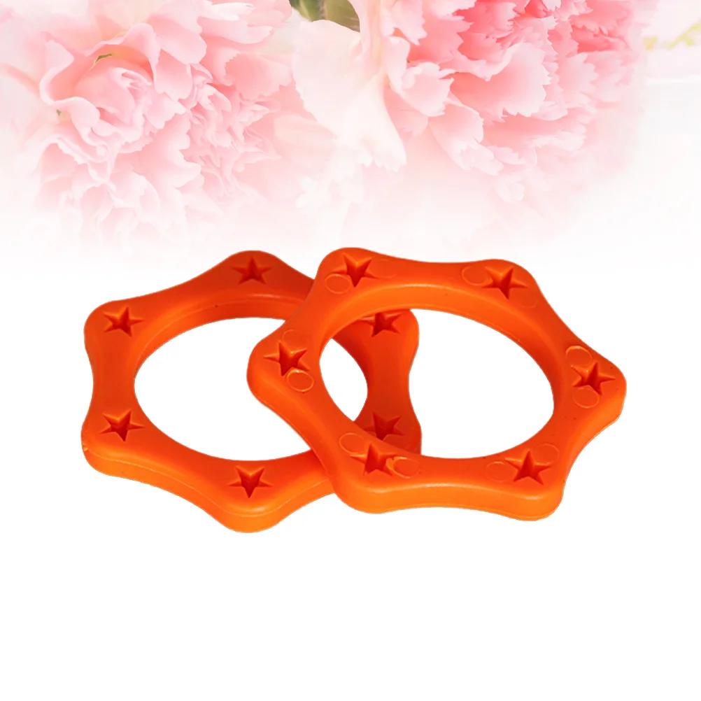 5 stks Ringen Rubber Handmicrofoon-slip Bescherming Cover Ringen Accessoires (Willekeurige Kleur)