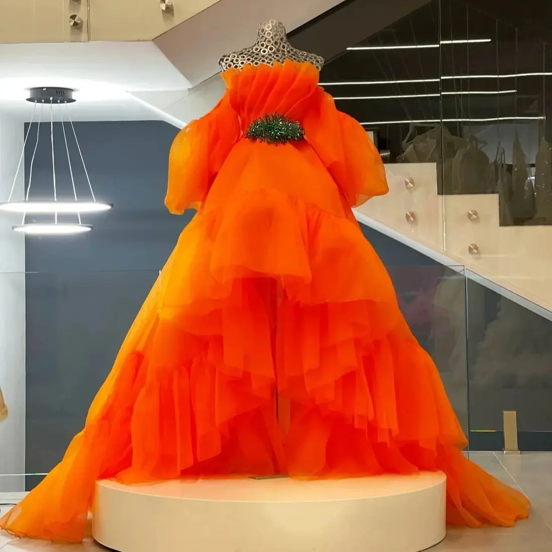 Orange Prom Dresses…
