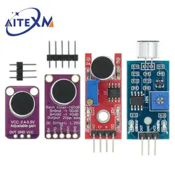 Sound Sensor Module Sound Control Sensor MAX4466 MAX9814 Switch Detection Whistle Switch Microphone Amplifier YANXD