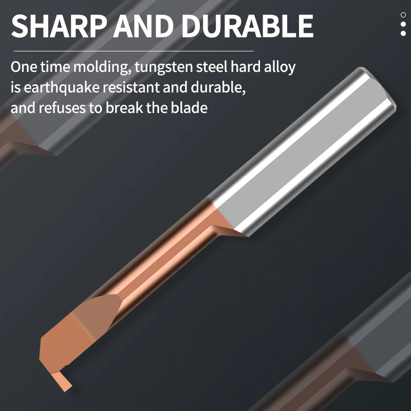 Small Bore Boring Knife Mini MGR3 MGR5 MGR6 Stainless Steel Aluminum Machining Centers