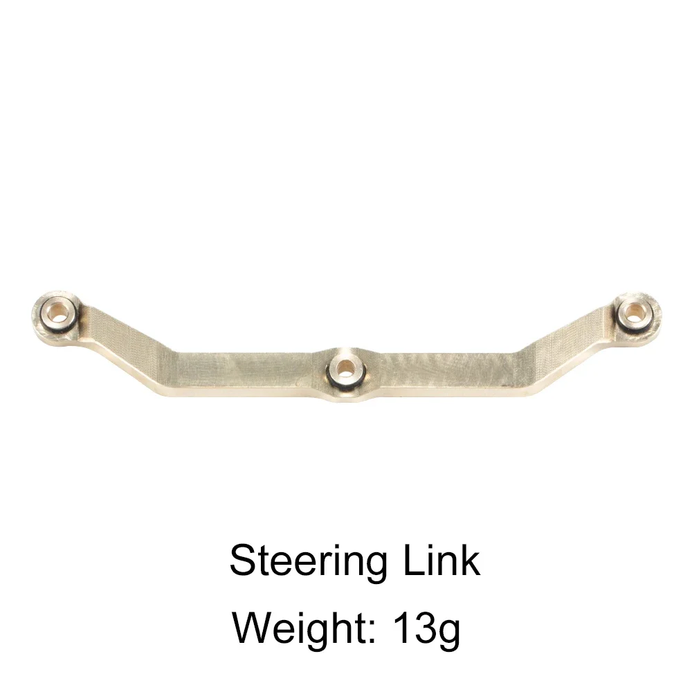 TRX4M Brass Weight Steering Link Blocks Knuckle Diff Cover Caster Blocks for 1/18 RC Crawler TRX-4M Upgrade Parts