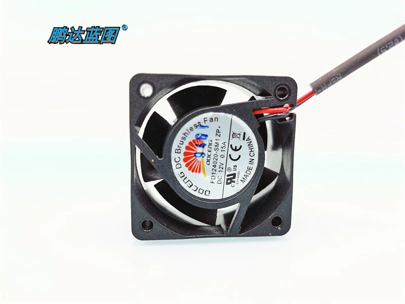 New silent FD124020-SM1 ZP hydraulic bearing 4020 12V 4CM 5700 RPM heat dissipation fan40*40*20MM