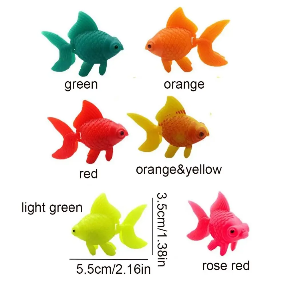 Fish Tank Goldfish Plastic Aquarium Floating Tropical Simulation Fish Decoration Fish Tank Accessories