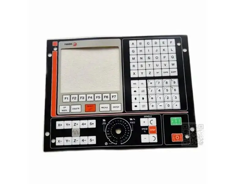 8025T CNC New Membrane Keypad Button Mask