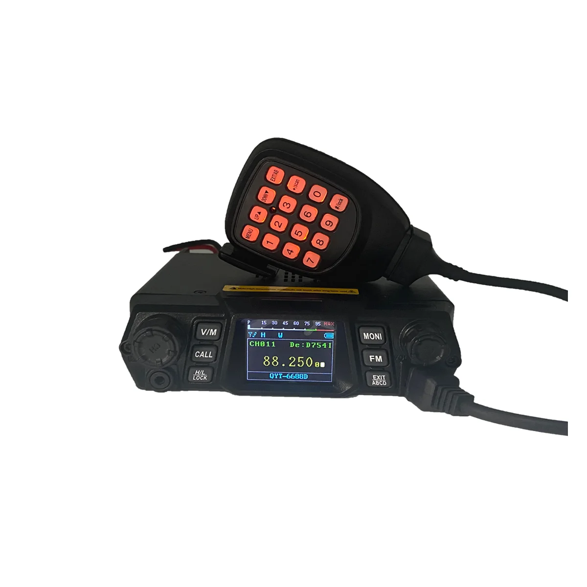 

100w QYT KT-6688D 40w 66-88MHz Powerful Long Range Mobile Radio