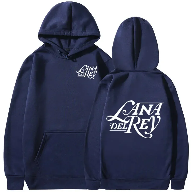 New Men\'s Hoodies Lana Del Rey Print Casual Oversized Hip Hop Women\'s Hooded Sweatshirt Sportswear Pullover Hoodies Streetwear