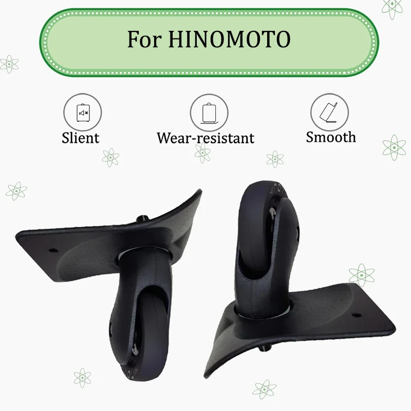 

For HINOMOTO LTE30 Ultra-Quiet Luggage Wheel Replacement Set - Durable Wheels For Silent Operation and Smooth Gliding