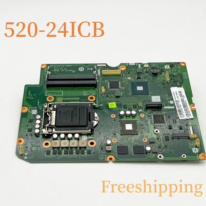 

LA-F901P For Lenovo 520-24ICB AIO Motherboard FRU:01LM437 2G Mainboard 100% Tested Fully Work