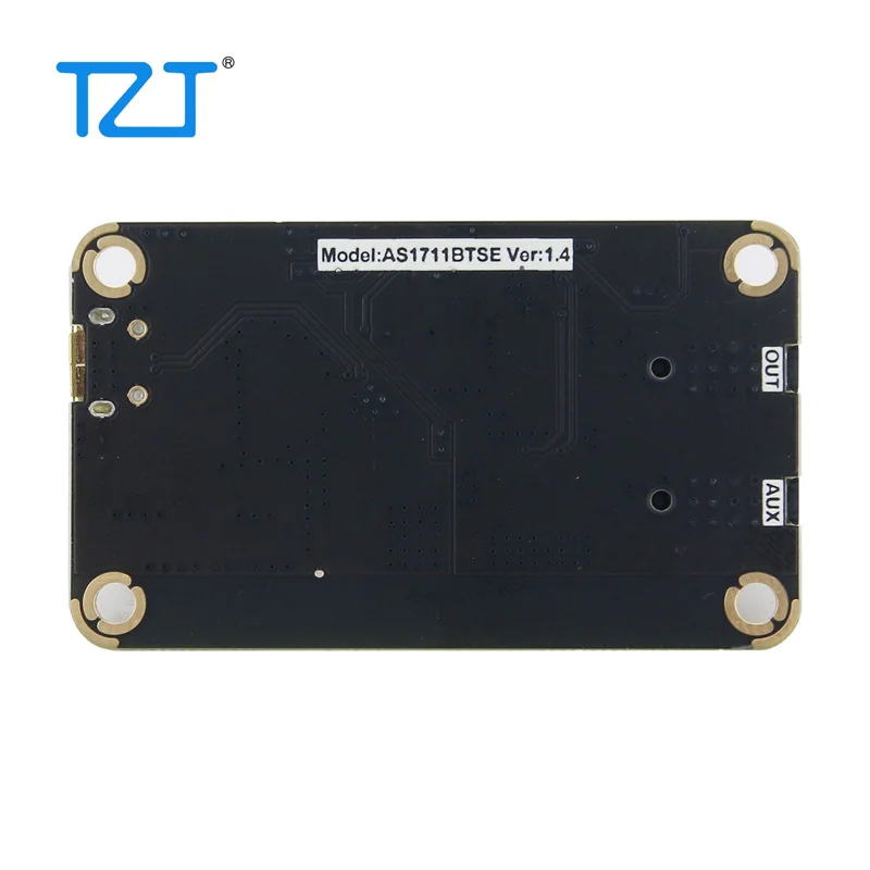 Плата TZT MP3 Bluetooth декодера BT4.2, модуль стереозвука с поддержкой AUX входного сигнала, широкая антенна напряжения