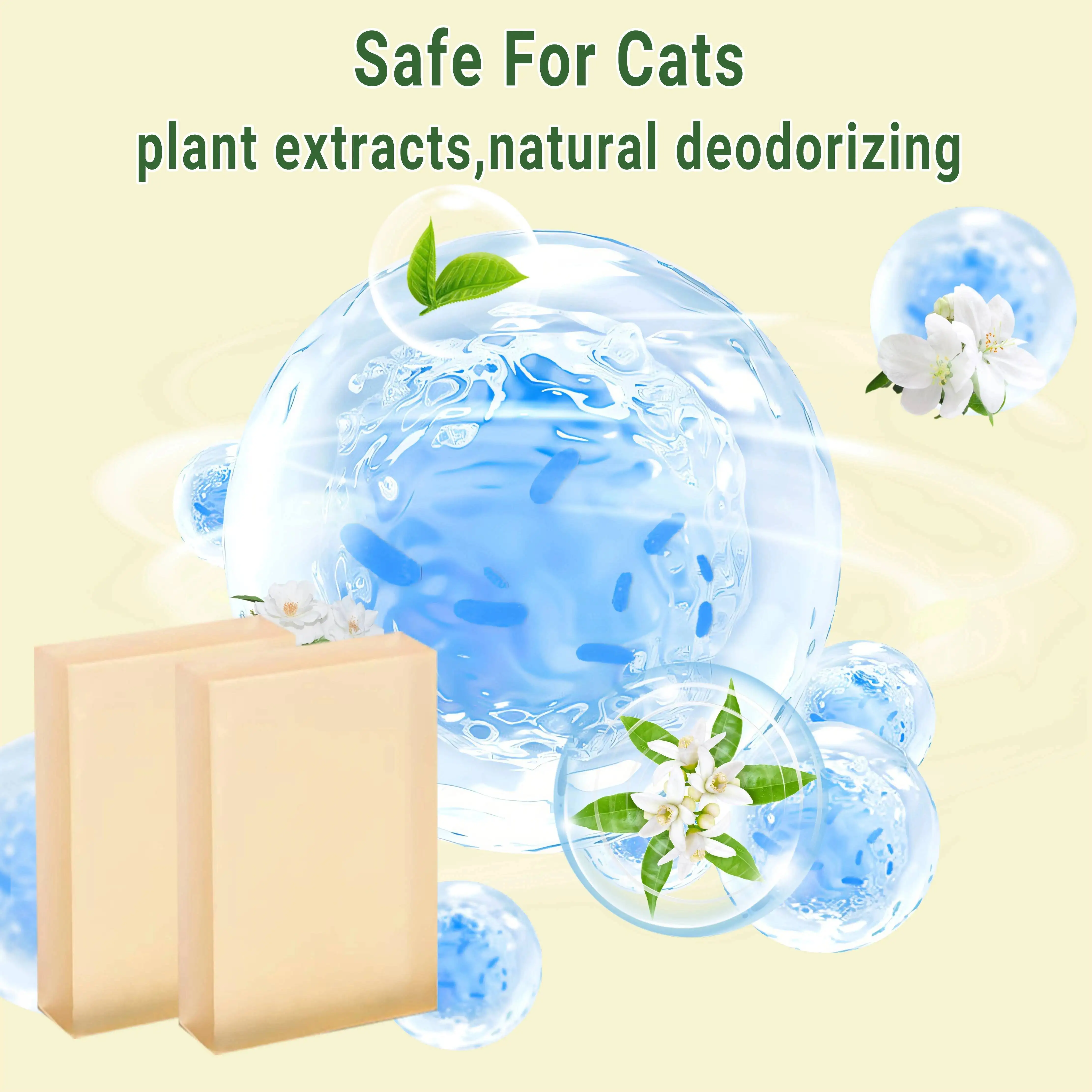 Deodorizer Replacement For PETKIT Meowant UBPET Self-Cleaning Cat Litter Box SC01 SC02 Eliminates Odors At Source Pet Supplies