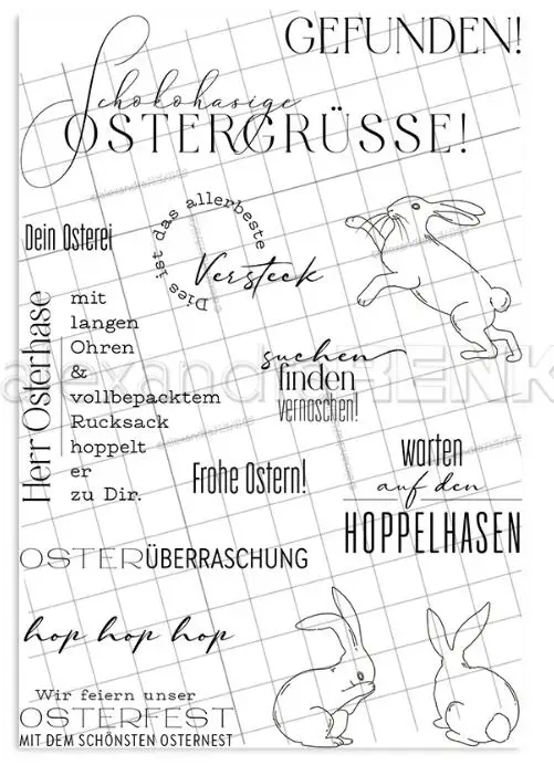 New Easter Clear Stamp /Seal For DIY Scrapbooking/photo Album Decorative Clear Stamp Sheets A7249