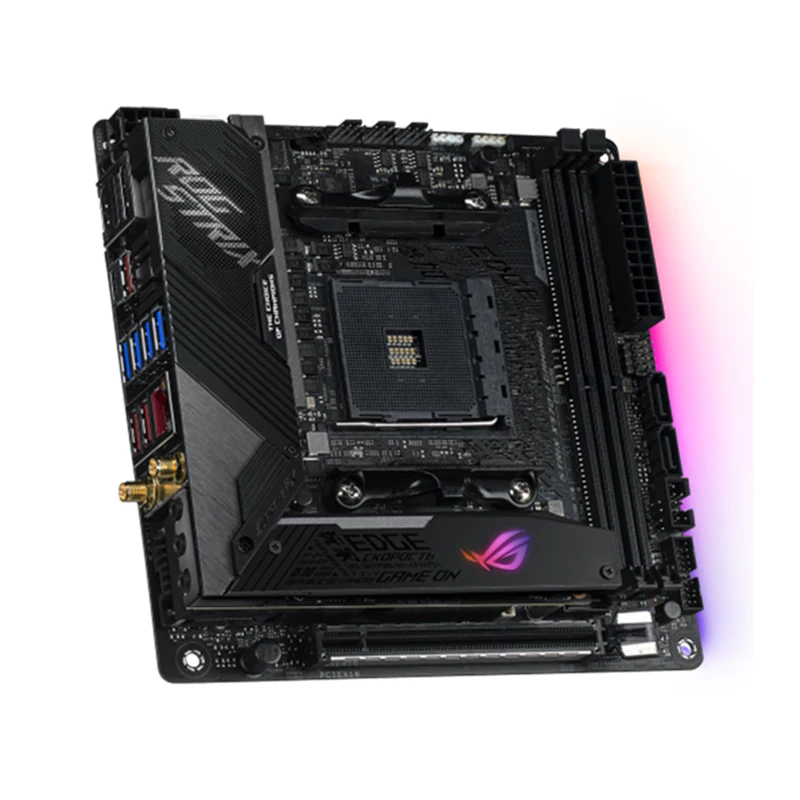 Gaming Mini ITX Motherboards Soquete, ROG STRIX X570-I, AM4 DDR4, 64GB, AMD X570 Desktop Mainboard, M,2 NVME, USB 3.0