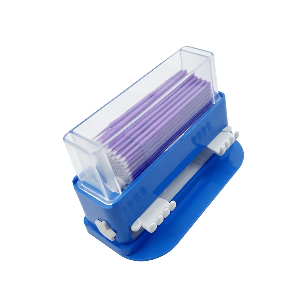 Dental Micro Applicator Dispenser Holder Disposable Brush Stick Cotton Tip Dentistry Storage Box Organizer Case Dentist Material