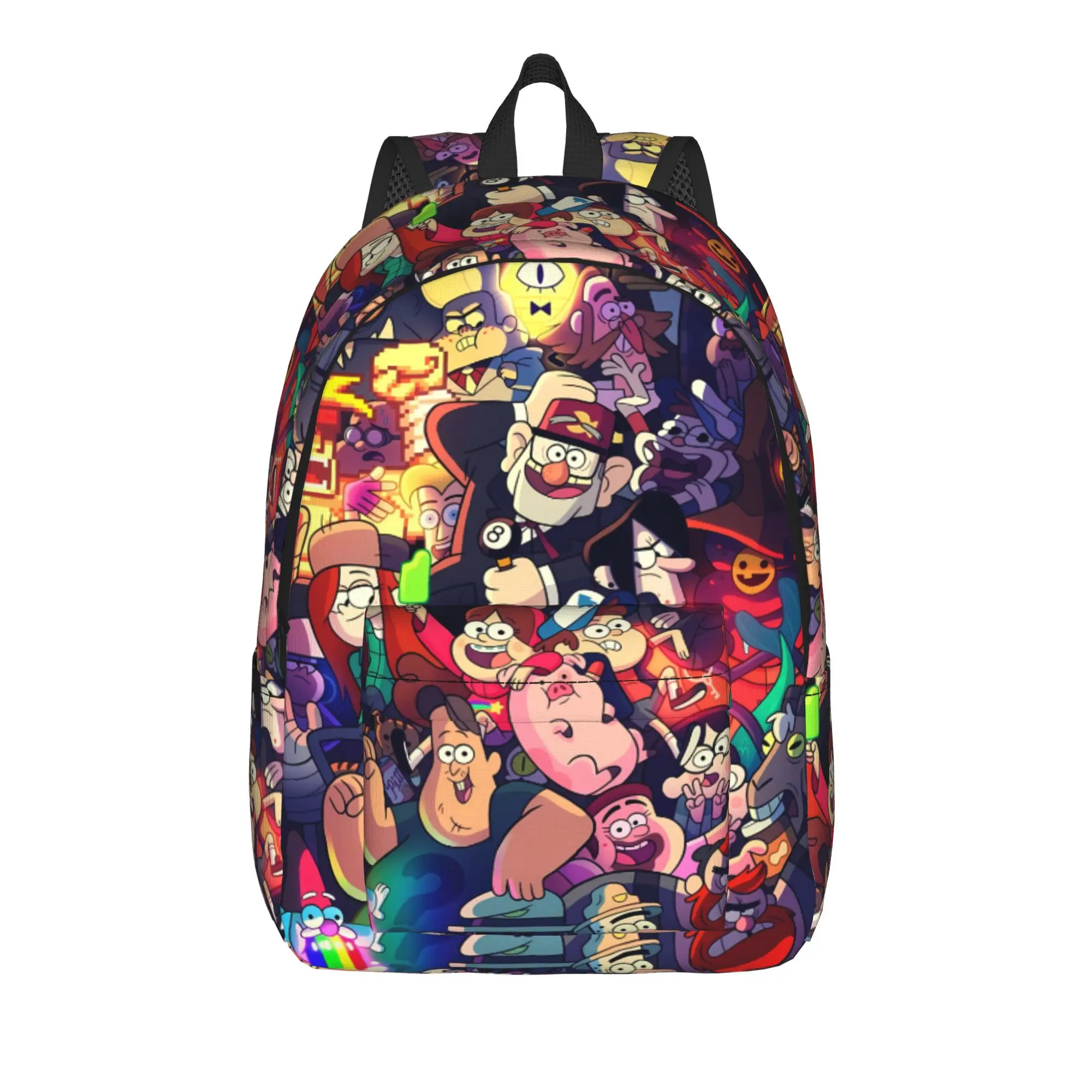Backpack Gravitys Anime Falls Outdoor Style Backpacks Female Casual School Bags Design Print Rucksack