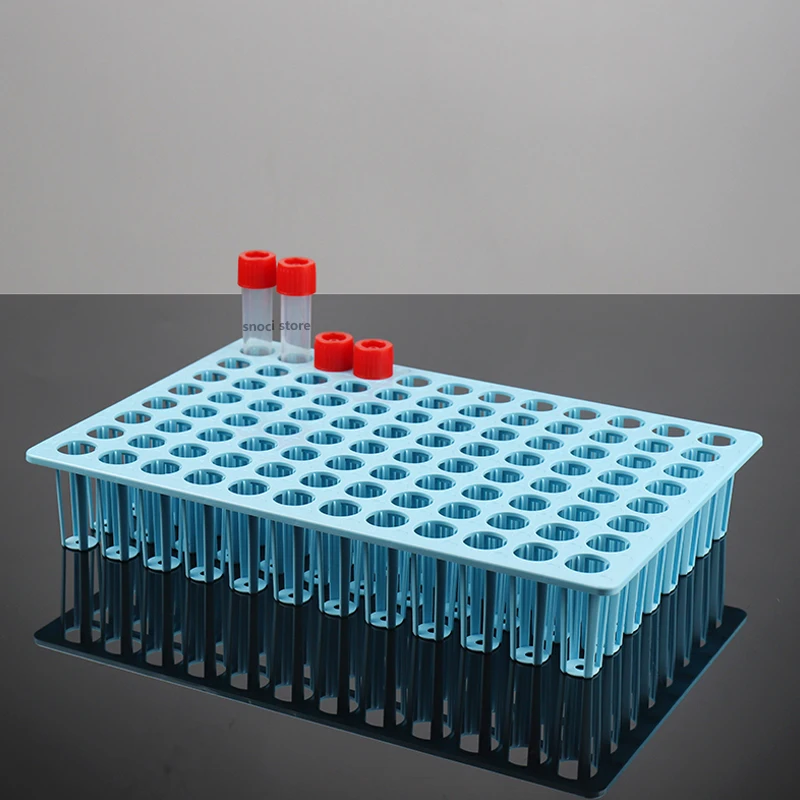 Test Tube Rack Centrifuge Storage Organizer Vial Holder Multifunction Sampling PP Material Pipe Shelf Bracket