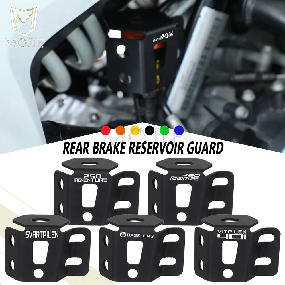 

Rear Brake Fluid Reservoir Cover Guard Protector For K-T-M 250 ADVENTURE 390 Adventure /X/S 2020 2021 2022 2023 2024 2025 2026
