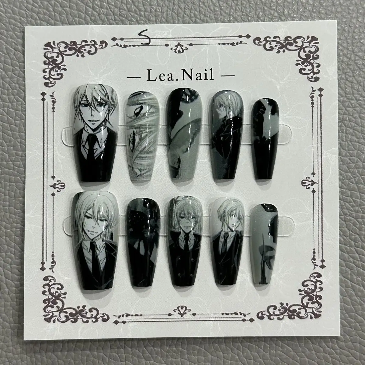 

Мориарти Патриот маникюр изысканные аниме мультяшные украшения Kawaii William аксессуары для рук украшают ногти подарок на день рождения