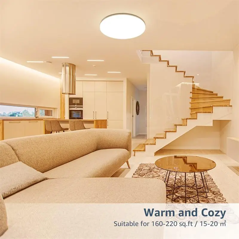 Badezimmer Licht Wasserdichte Led-deckenleuchten 18W 30W 40W Runde Led-deckenleuchte Für Küche Wohnzimmer balkon Toilette 110V 220V – Detail 22