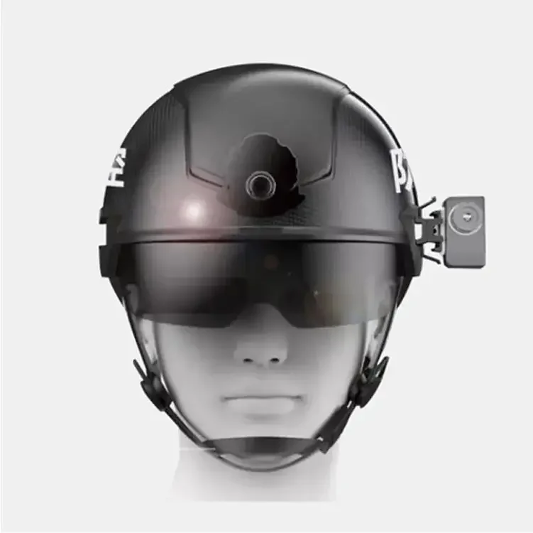 rugged reliable publicsecurity police/ hospital/airport/school ECO-SH01 manufacturing smart helmet