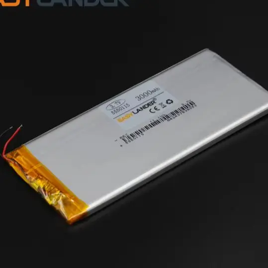 3.7V 3000mAh 5550115 Rechargeable Lithium Li-ion Polymer Battery 5055115 Lipo Batteries