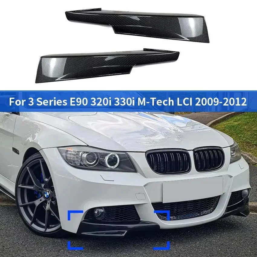 

Front Bumper Splitters Lip For BMW3 SeriesE90 E91 LCI M Sport 2009-2012 Car Diffuser Splitter Spoiler Body Kit Cover accessories