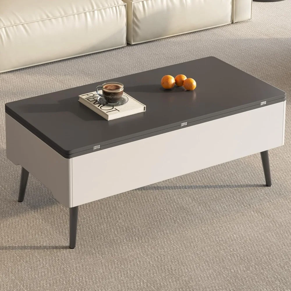 Customized.Lifting Coffee Table with Storage Hidden Compartment Lift Top Center Table Extendable 3 in 1 Multi-Function Table for