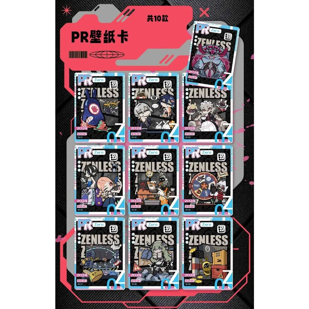 Groothandel Zenless Zone Zero Collection-kaarten Anby Demara Nicole Demara Game Leuke meisjes Unieke coole figuurkaarten Vriendsgeschenken