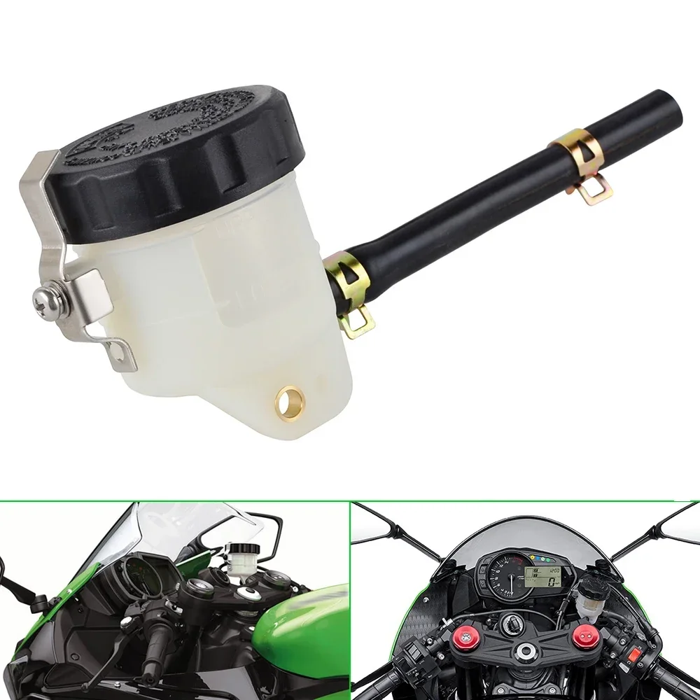 

Brake Fluid Reservoir Reservoir Oil Tank Cup For BMW S1000RR 2009-2019 S1000R 2014-2018 HP4 13-14 Kawasaki Ninja ZX-6R 2007-2022
