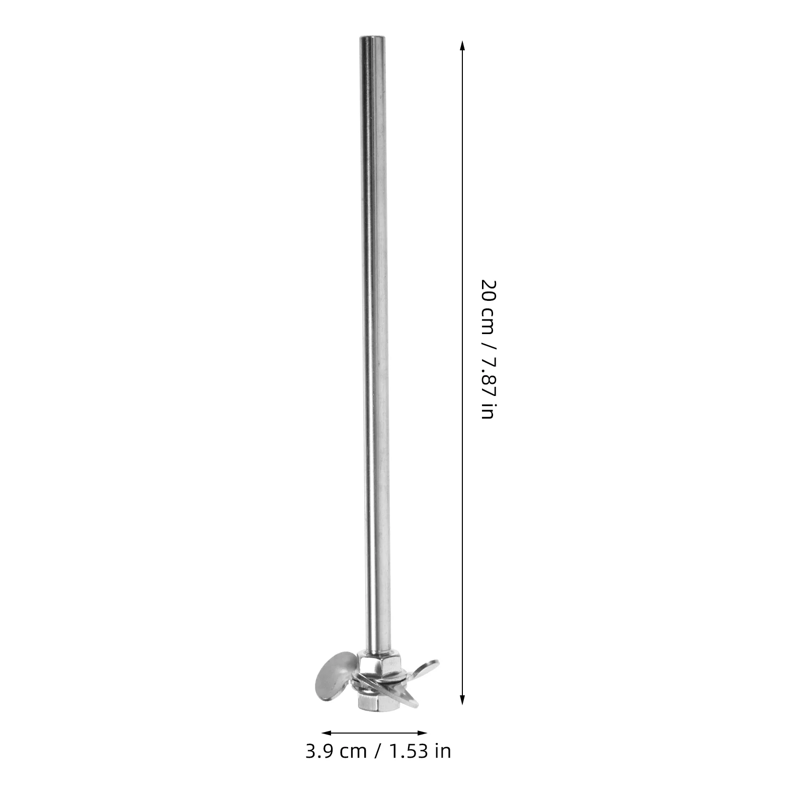 1 ชุดผัดใบมีดและ Rod ห้องปฏิบัติการ Reagent Stirrer เคมีทดลอง Stirrer เครื่องมือกวน Rod กวน Paddle