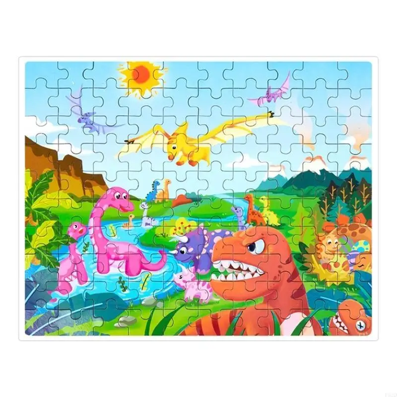 

F62D Colorful Cartoon Puzzle Box Learning Toy for 3-6Age Kids Toddler Fine Motor Skill Interaction Puzzle