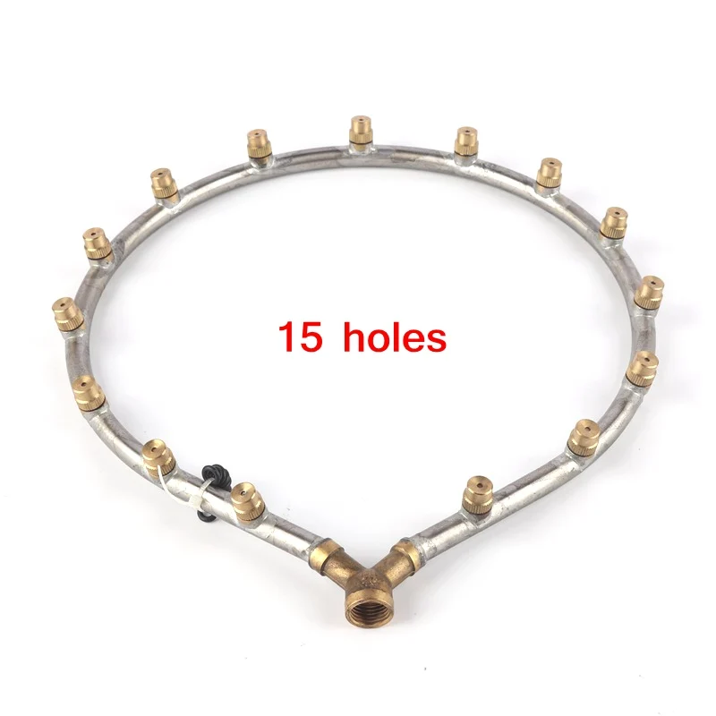 

15 Holes M14 x 1.5 Sprayer Multifunctional Annular Nozzle Round Sprayers Gardening Garden Water Mist Adjustable Large Flow