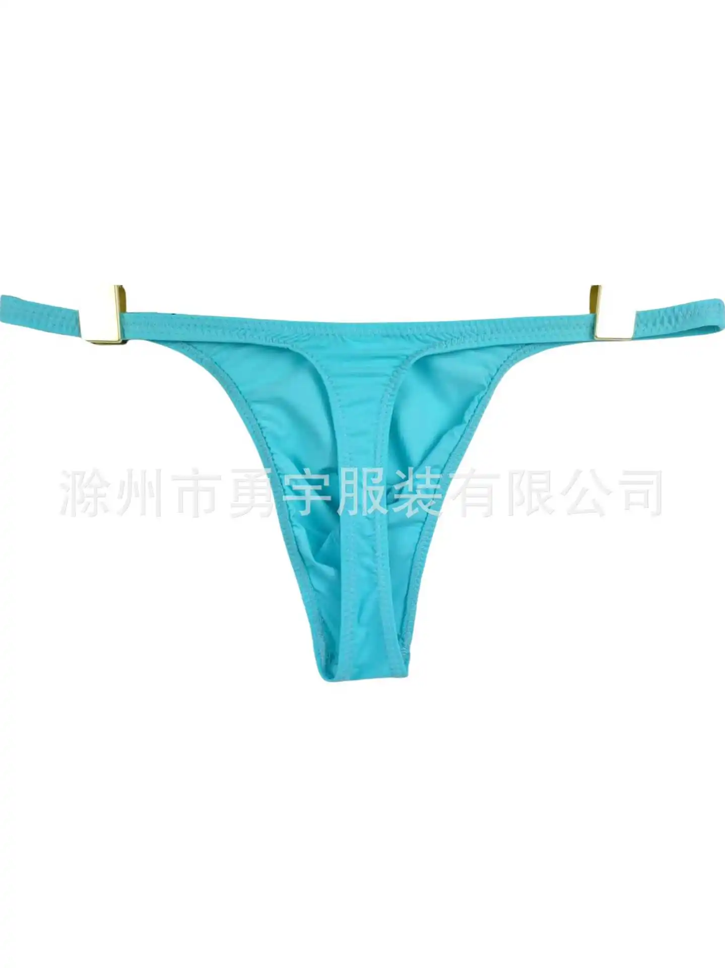 Men Ice Silk T-back Thong Low Rise High Elastic Neutral U Convex Pouch Thin Smooth  Fashion Sexy Mini Male G-string Underwear