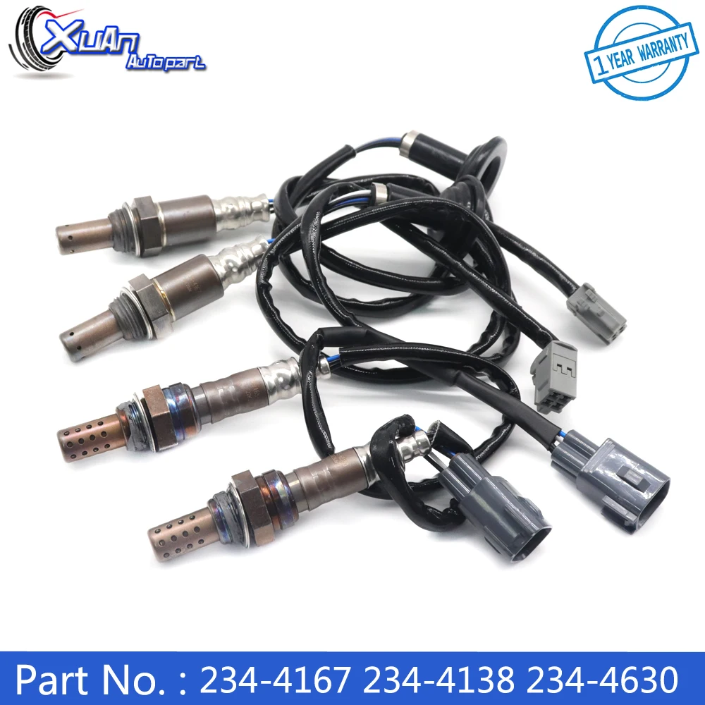 

XUAN Front Rear LF RH Air Fuel Ratio Lambda O2 Oxygen Sensor 234-4167 234-4138 234-4630 For Lexus LS430 SC430 4.3L 2001-2006