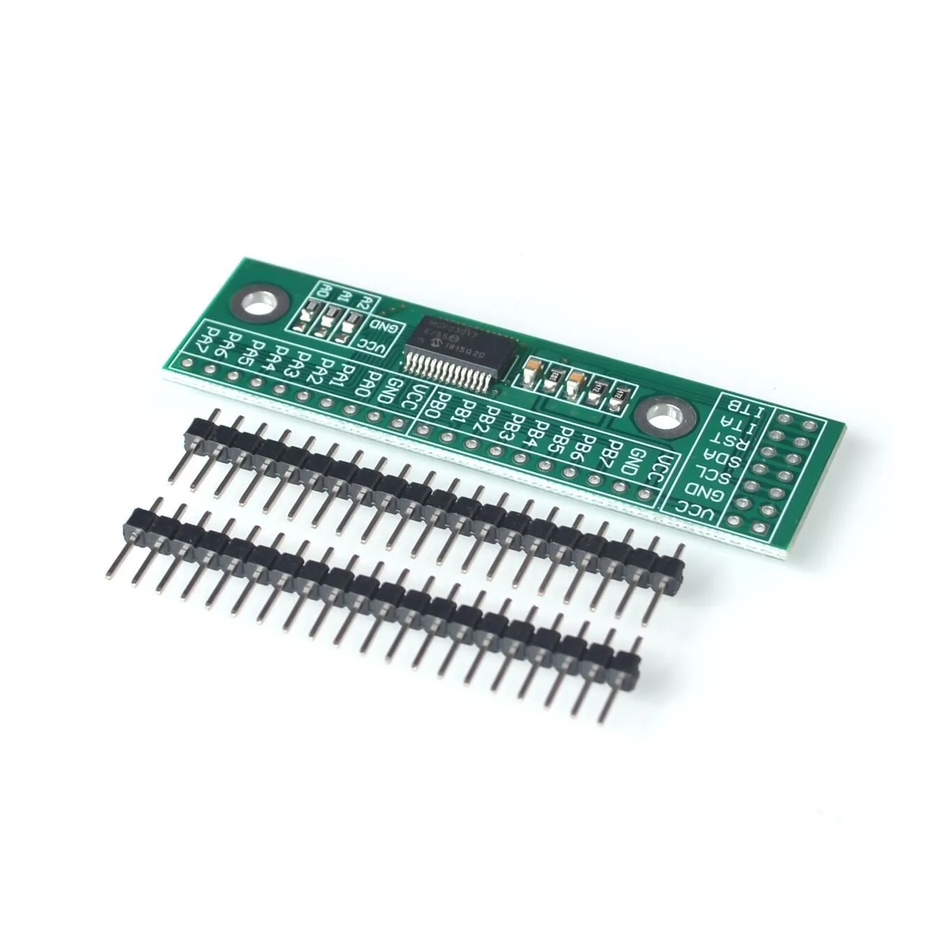 MCP23017 I2C Interface 16bit I/O Extension Module Pin Board IIC to GIPO Converter 25mA1 Drive Power Supply for Arduino and C51