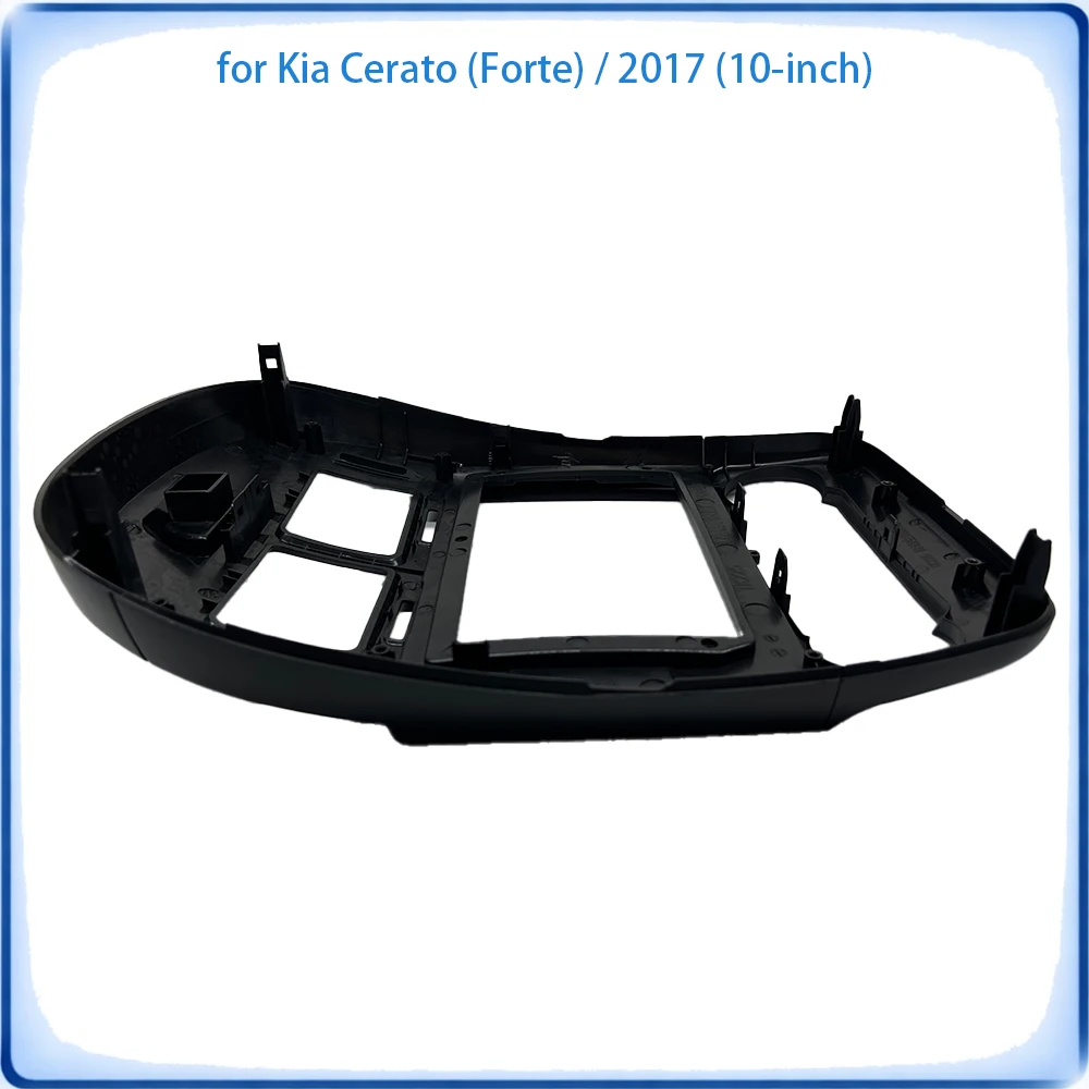 Car Radio Fascia Frame For Kia Cerato Forte Auto/Manual 2017 10 inch Wiring Harness Power Cable Car Accessories Plug & Play