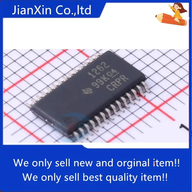 

5pcs 100% orginal new ADS1262IPWR TSSOP28 Analog-to-Digital Converter