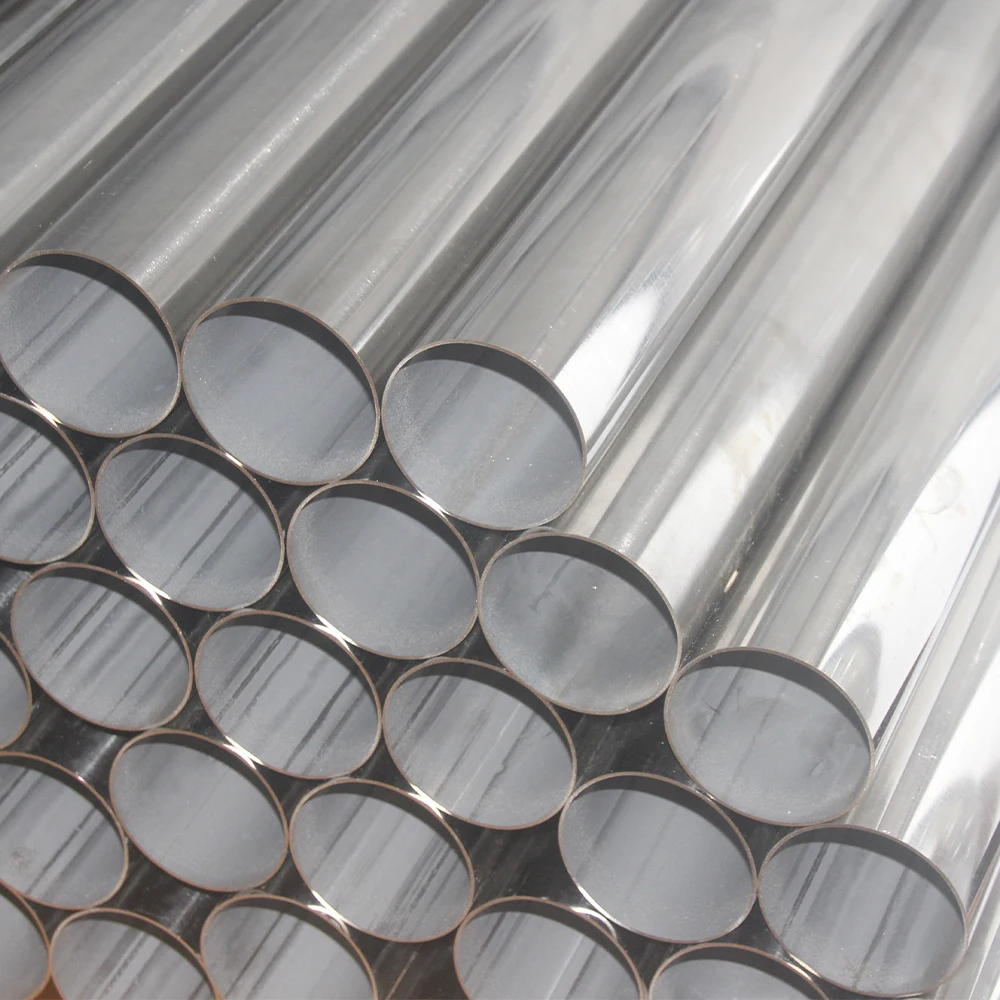 304 Stainless Steel Welded Tube 1.5mm Thickness Outer Diameter 51/54/63/65/70/76mm Water Drainage Pipe Exhaust Gas Pipe