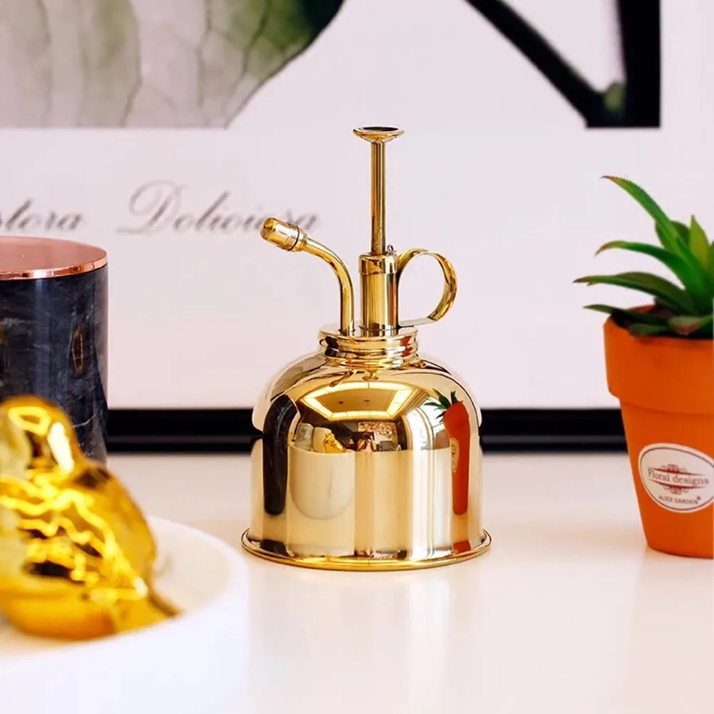 

Retro Brass Plant Sprayer Stain Resistant for Home Decor Gardening Tool Water Spray Bottle Tropical Plants Watering
