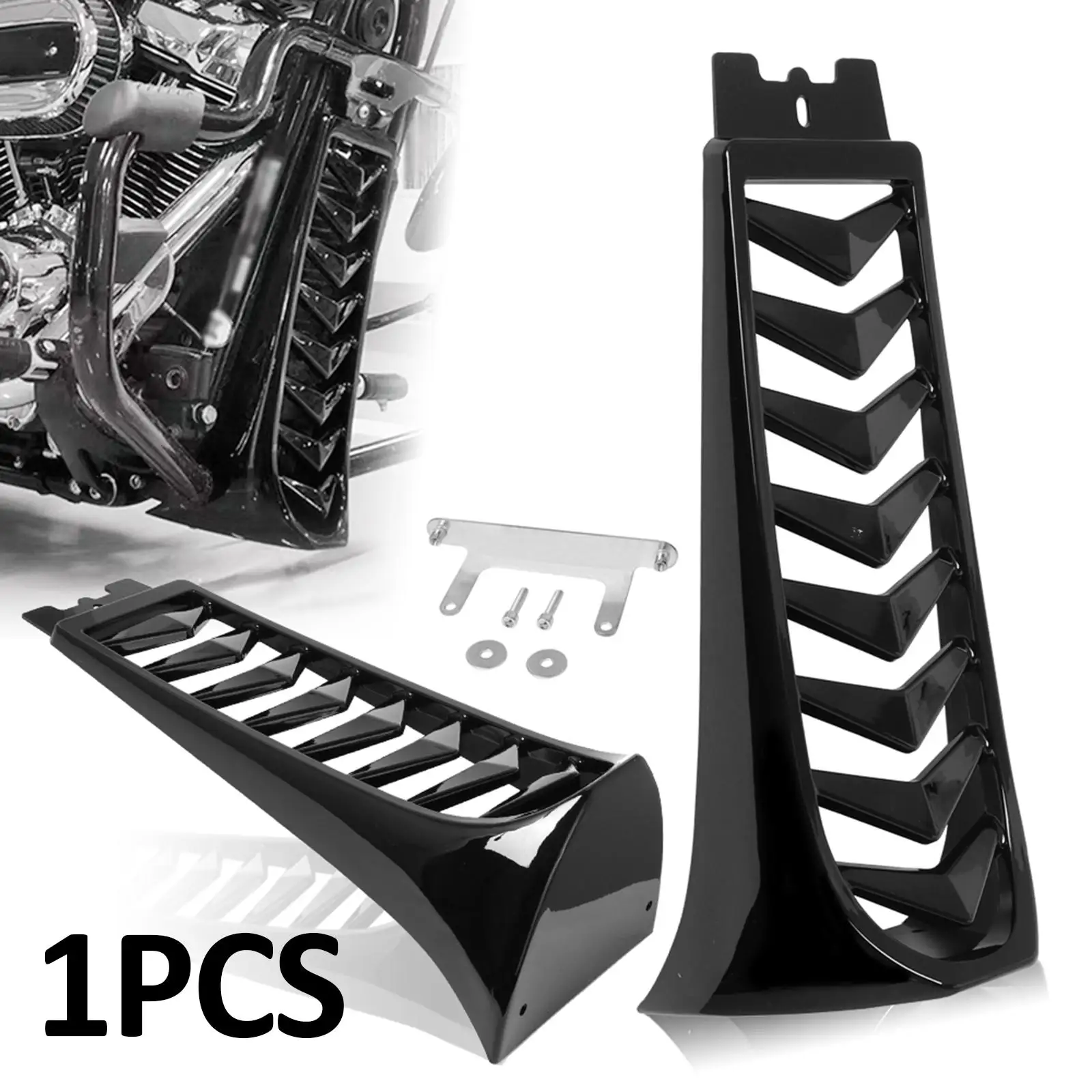 

Fashionable Chin Fairing Spoiler Radiator Cover High Quality Motorcycle Accessory for Improved Performance