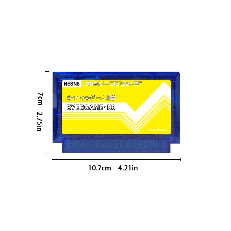 ريمانك EVERGAME N8 NES خرطوشة سوبر NESN8 FC لعبة فيديو وحدة التحكم الملحقات 8 بت ريترو خراطيش ألعاب متعددة #3