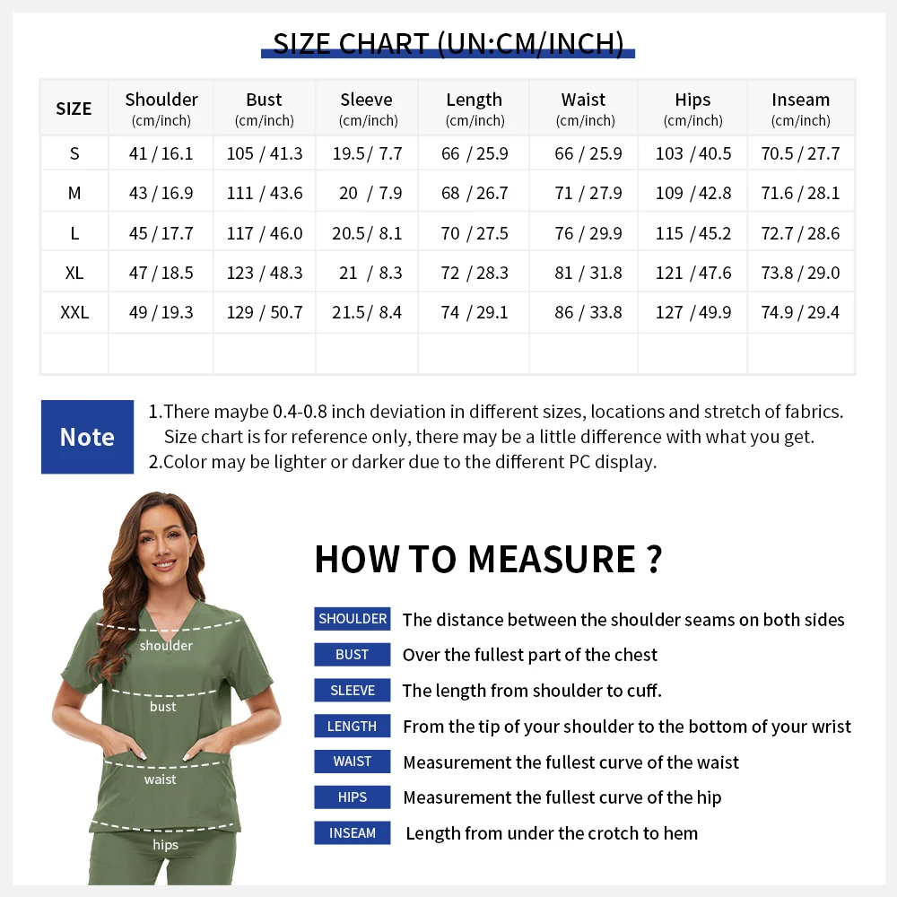 手術室医療スーツ美容スパ作業服女性ナース制服スクラブジョガーセットヘルスケア作業服看護制服