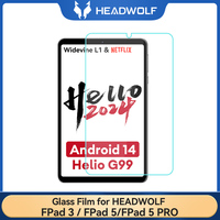 HEADWOLF Tablet FPad3/FPad 5/Fpad5 Pro Tempred Protective Glass film Tablet Accessories