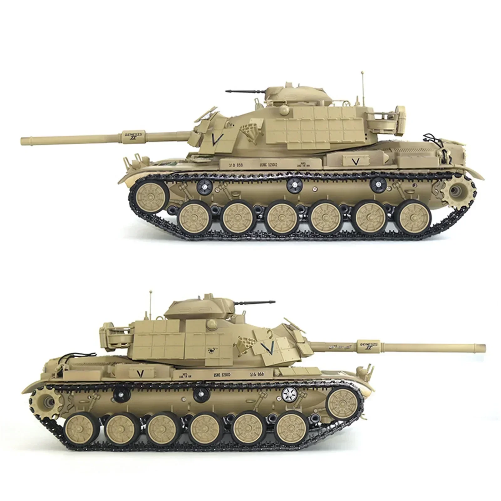 1:16 Coolbank/td Rc Tank Us M60a1 Patton Main Battle Tank 2.4ghz Remote Control Ifv Simulation Battle Tank Electric Toy Gifts