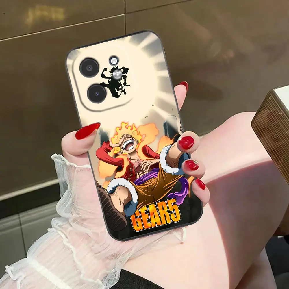 O-One P-Piece Gear 5 Luffy Cover Phone Case For Infinix TECNO POP SPARK SMART 6 7 8 9 10 CAMON 50 40 30 30S 20 20C Coque Shell