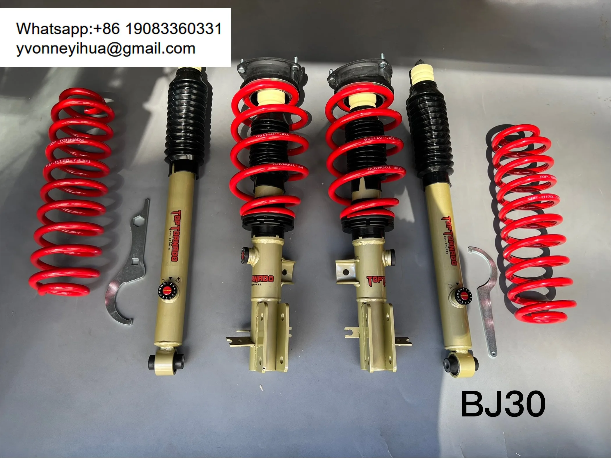 

Модифицированный регулируемый по жесткости и мягкости комплект пружин-амортизаторов для лифтинга подвески, подходит для BEIJING BJ30