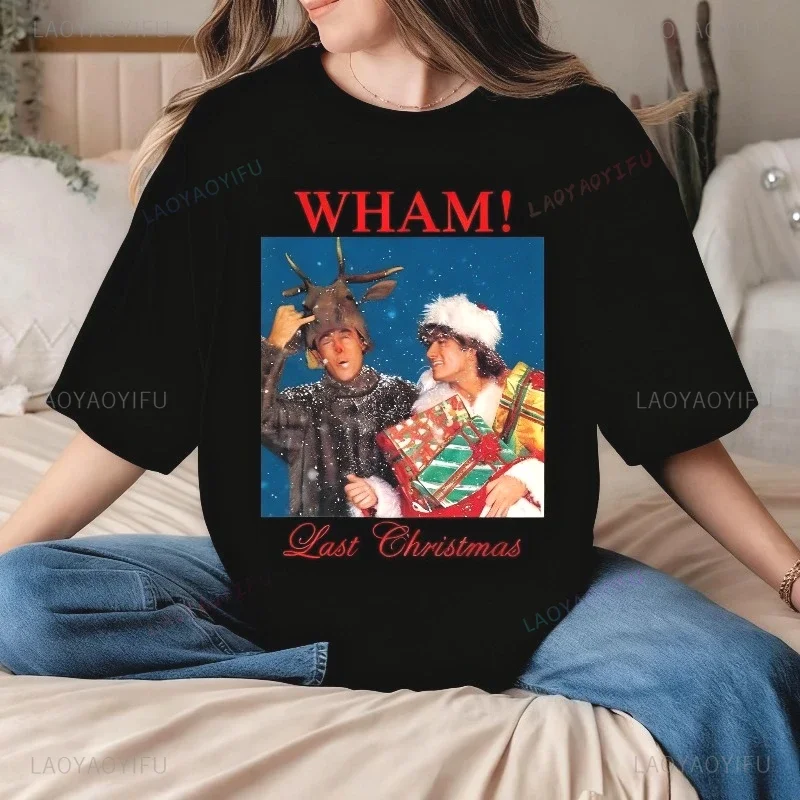 Wham Christmas Shirt Cool Funny Shirt Funny 2025 Tshirt Merry Christmas Tees Wham Christmas T-shirt Funny Graphic T Shirts