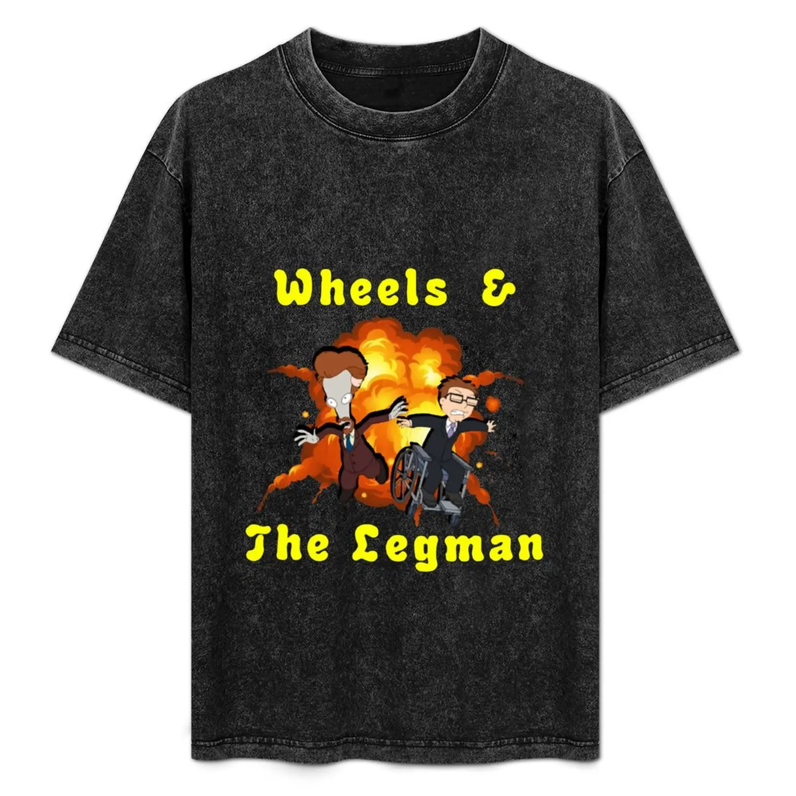 

Wheels and the Legman T-Shirt Water Resistant Casual T-Shirt