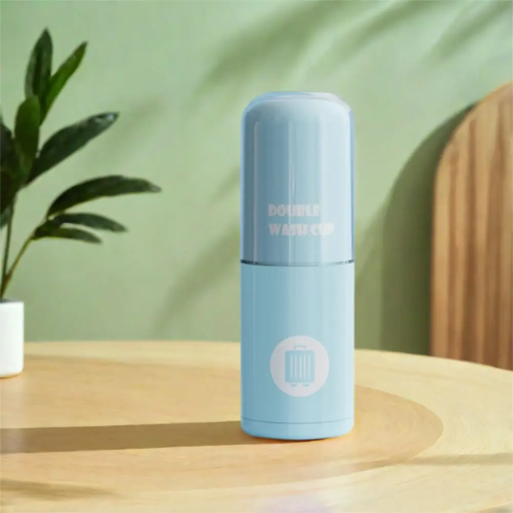 

Легкий многофункциональный дорожный набор для мытья, легкий креативный дорожный ящик для хранения, пластиковая чашка для полоскания рта, дорожное использование