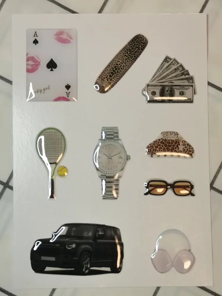 

Декоративные наклейки Expoy, модная этикетка «сделай сам» для чехла для телефона